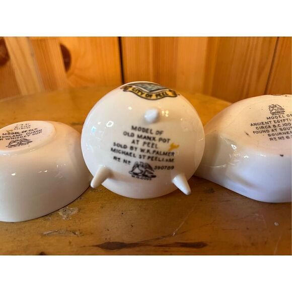 Vintage W.H. Goss Crested China lot of 5 - Picture 8 of 12